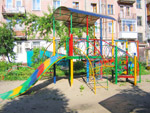 Кованая беседка-качеля