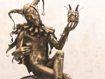 Кованая скульптура, металлопластика - Шут